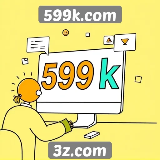 Impacto do design de interface no usuário em 599k.com